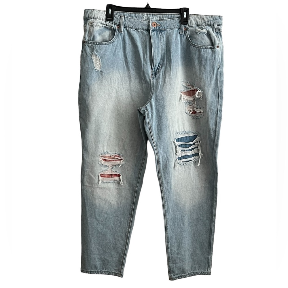 No Boundaries Super High Rise Mom Jeans Size 21 Juniors